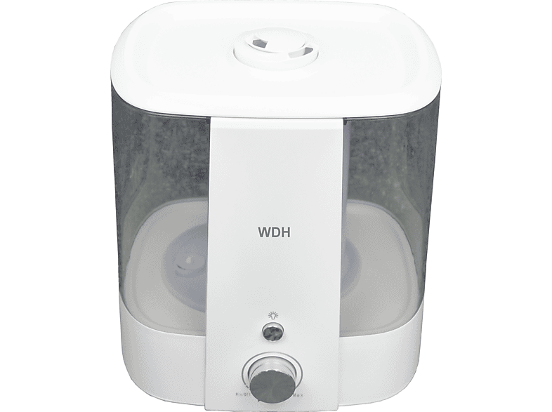 WDH Luftbefeuchter WDH-SK6630 Befeuchter Weiß (25 Watt, Raumgröße: 40 m²)