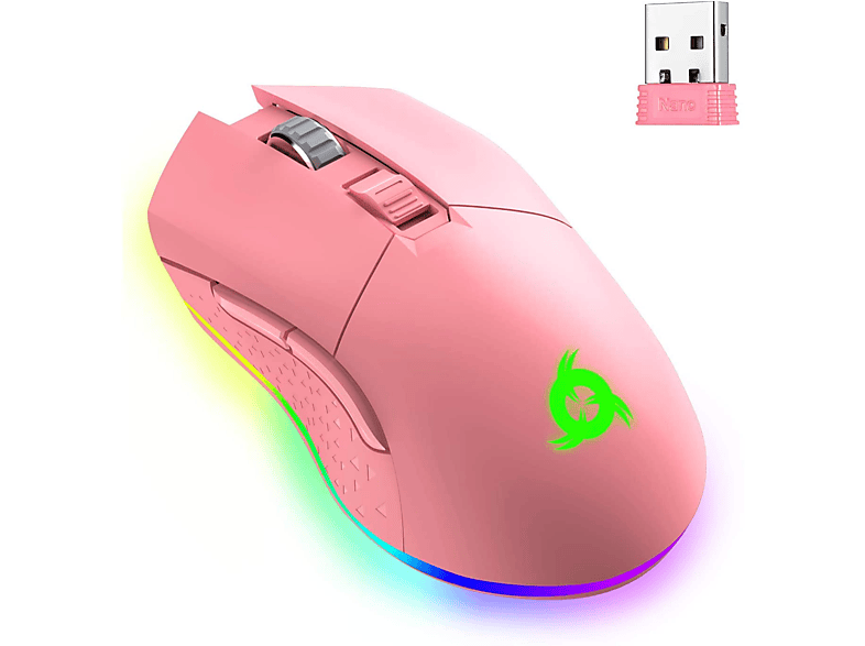 KLIM Blaze Pink Gaming Maus, Pink