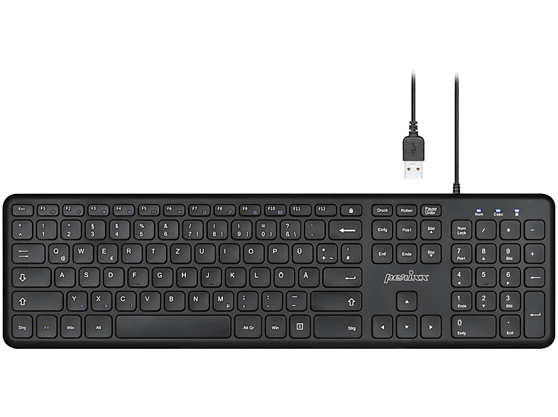 PERIXX PERIBOARD-210 B, Tastatur