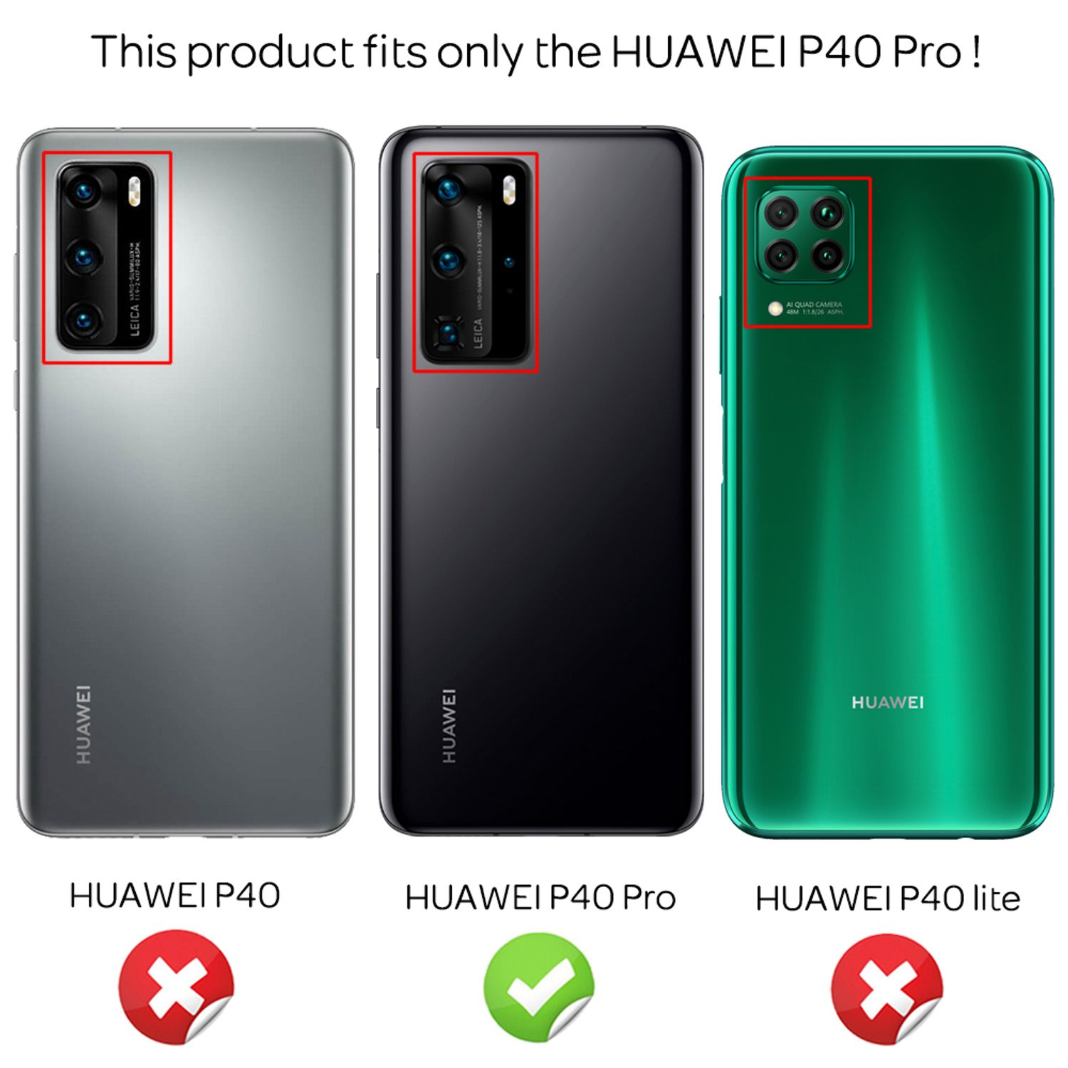 Schwarz Hülle, P40 Pro, Glitzer Huawei, NALIA Backcover,