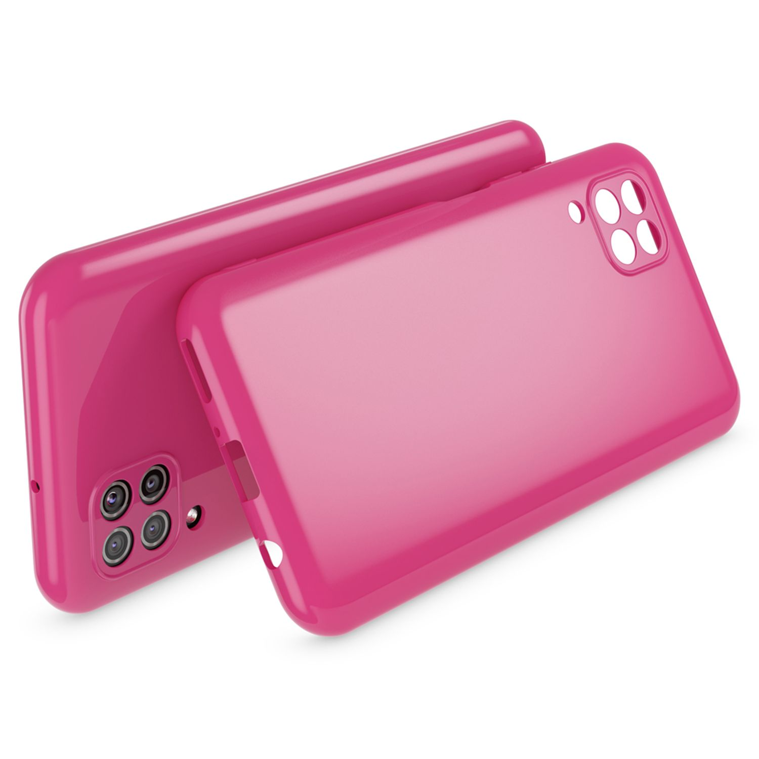 NALIA Silikon Pink Huawei, Backcover, Hülle, P40 Lite