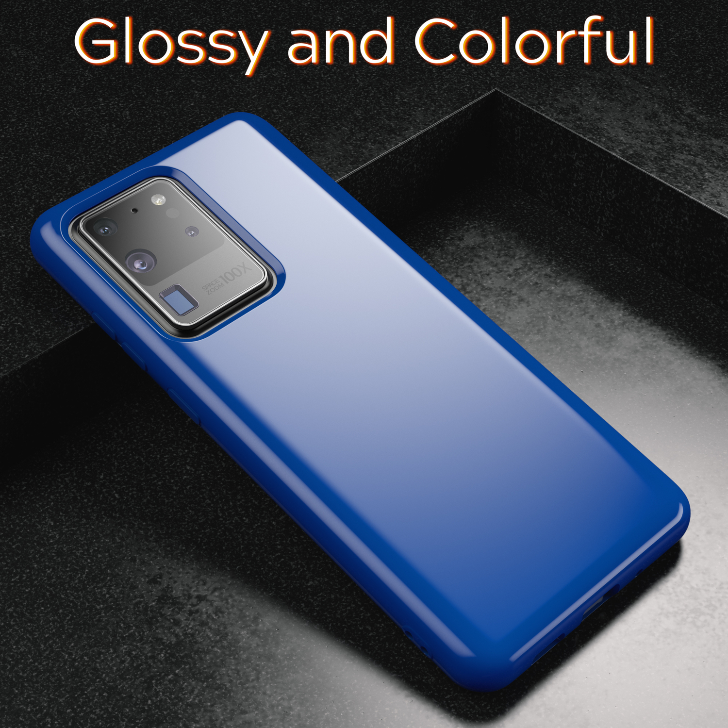NALIA Silikon Galaxy Hülle, Blau Samsung, Backcover, S20 Ultra
