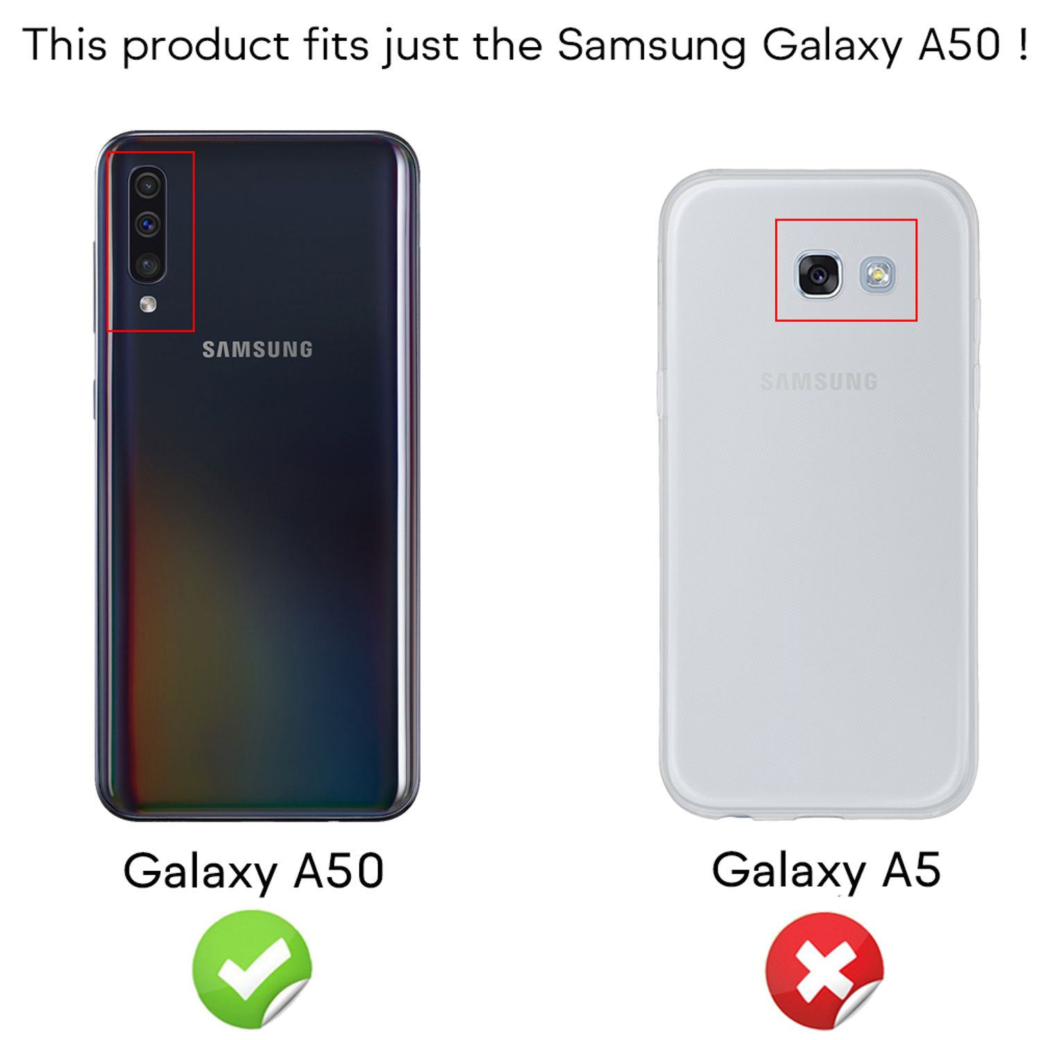 Samsung, Ring Backcover, NALIA A50, Military-Style Stoßfeste Schwarz Hülle, Galaxy