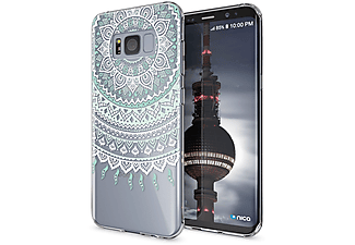 NALIA Motiv Silikon Hülle, Backcover, Samsung, Galaxy S8, Mehrfarbig