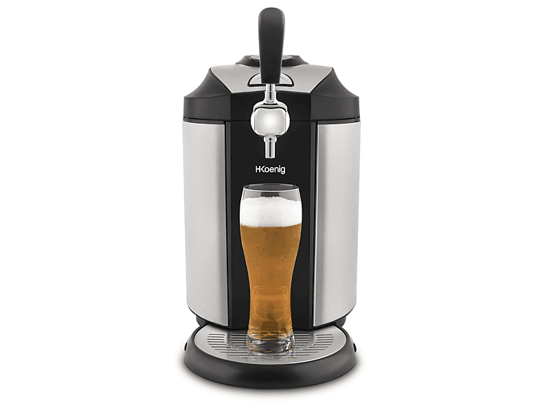 Dispensador de cerveza - Dispensador de cerveza manual 4L, refrigerante 2  depósitos extraíbles para hielo INNOVAGOODS, Gris