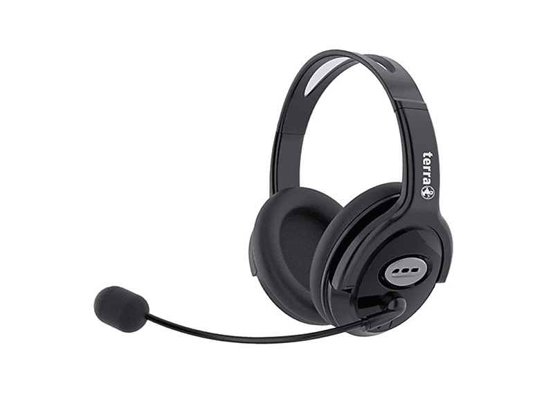 [Super günstig und kostenloser Versand!] WORTMANN Terra Headset JP-HS1000, Over-ear Schwarz Headset