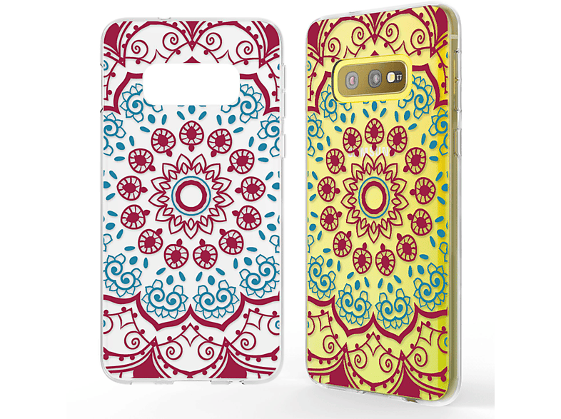 Samsung, NALIA Silikon Mehrfarbig Hülle, Galaxy Backcover, S10e, Motiv
