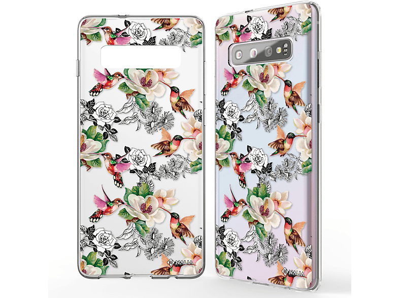 NALIA Motiv Hülle, Mehrfarbig Backcover, Galaxy Samsung, Silikon S10