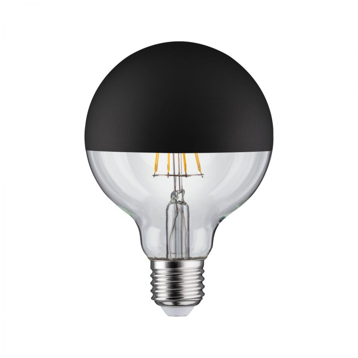 600 Leuchtmittel Watt lm LED LICHT Kopfspiegel E27 Warmweiß PAULMANN G95 6,5