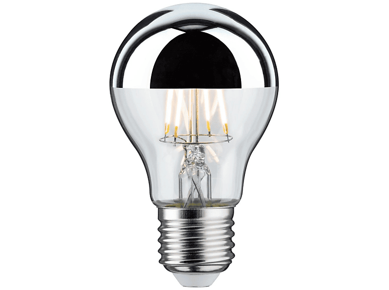 PAULMANN LICHT LED AGL Leuchtmittel Watt 6,5 600 Kopfspiegel E27 Warmweiß lm
