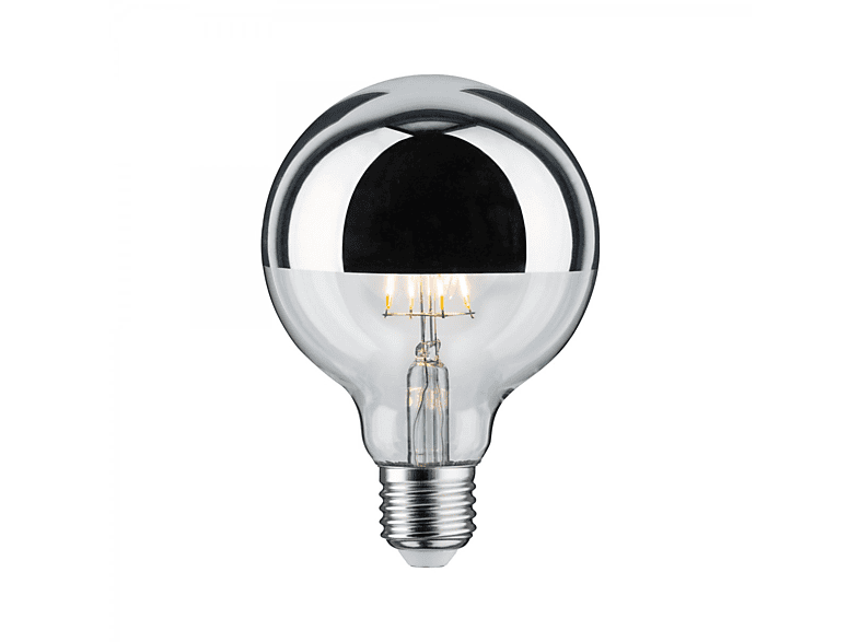 LED LICHT G95 E27 Watt Kopfspiegel Leuchtmittel lm 6,5 PAULMANN Warmweiß 600