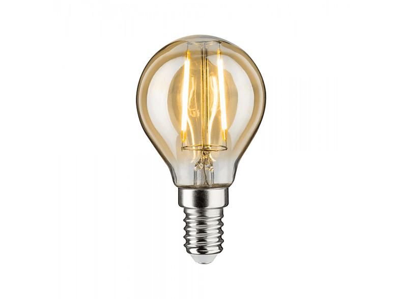 PAULMANN E14 Tropfen LED Goldlicht LICHT 2,6 Leuchtmittel Watt 260 lm