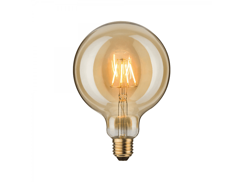 PAULMANN LICHT LED Vintage Globe 125 Leuchtmittel E27 Goldlicht 5 Watt 250 lm