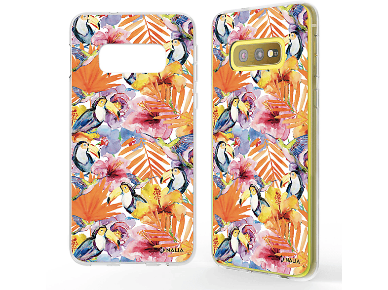 NALIA Motiv S10e, Samsung, Backcover, Galaxy Hülle, Mehrfarbig Silikon