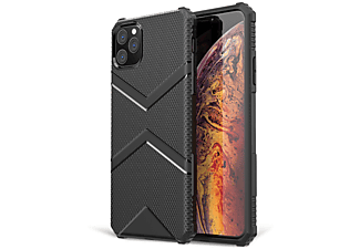 NALIA Stoßfeste Silikon Hülle, Backcover, Apple, iPhone 11 Pro Max, Schwarz