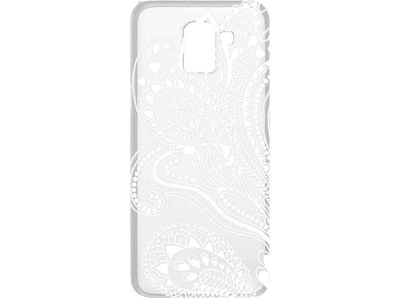 NALIA Motiv Silikon Hülle, Backcover, Galaxy Samsung, Mehrfarbig J6