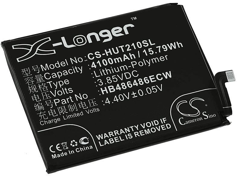 POWERY Akku für Huawei LYA-L0C Li-Polymer Akku, 3.85 Volt, 4200mAh