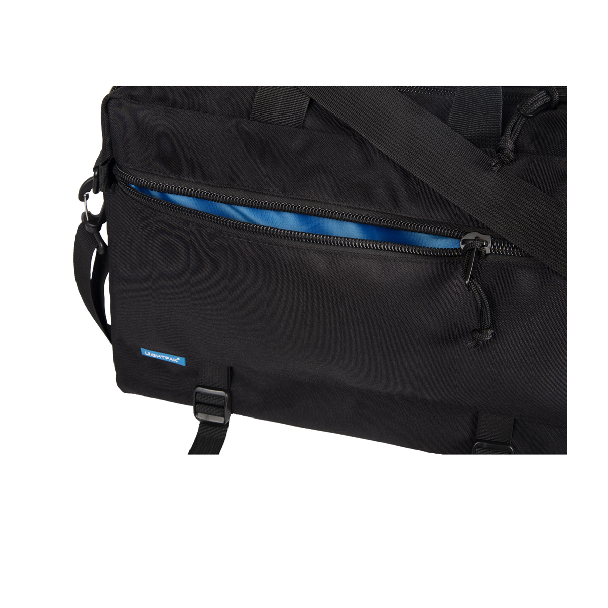 LIGHTPAK Briefcase RPET schwarz recycelt, 3 Notebooktasche für Universal in1 PET Aktentasche