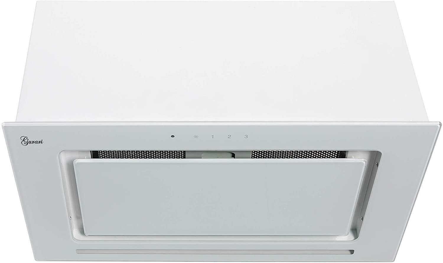 Gurari GCH 217 - Cappa Aspirante Da Soffitto/incasso 1000 M³/h, Vetro Nero, Telecomando - Foto 8