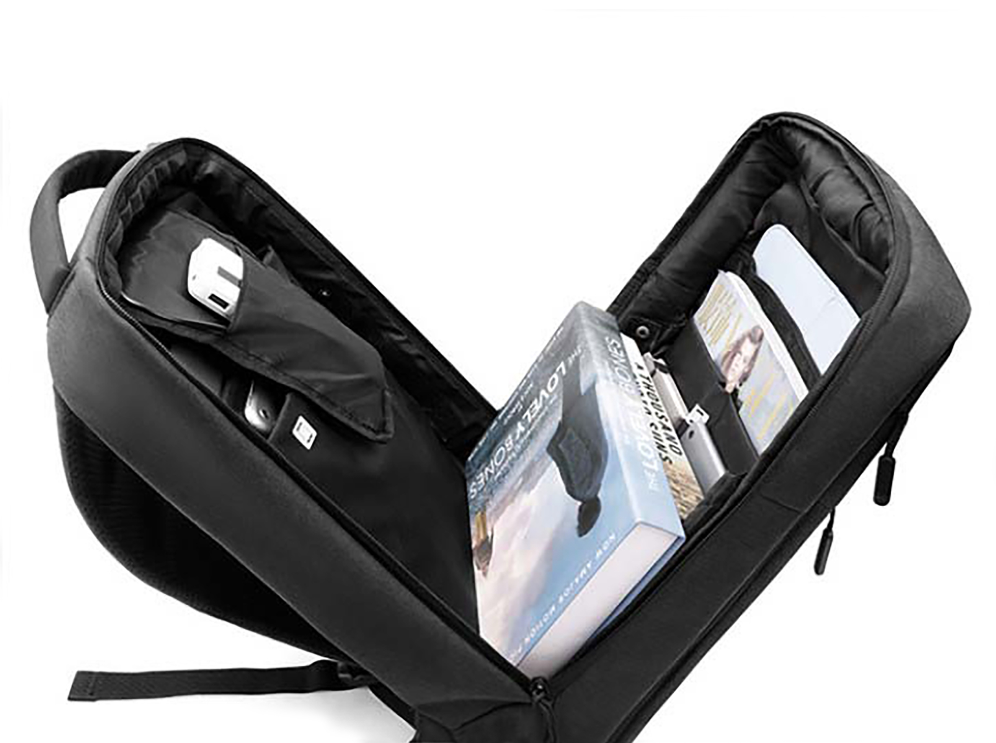 Nylon, Allrounder Damen 15.6 Pro Daypack Rucksack bis Rucksack Geräte Business Schwarz Tasche Laptop Herren Rucksack Laptop S Zoll für ARRIVLY