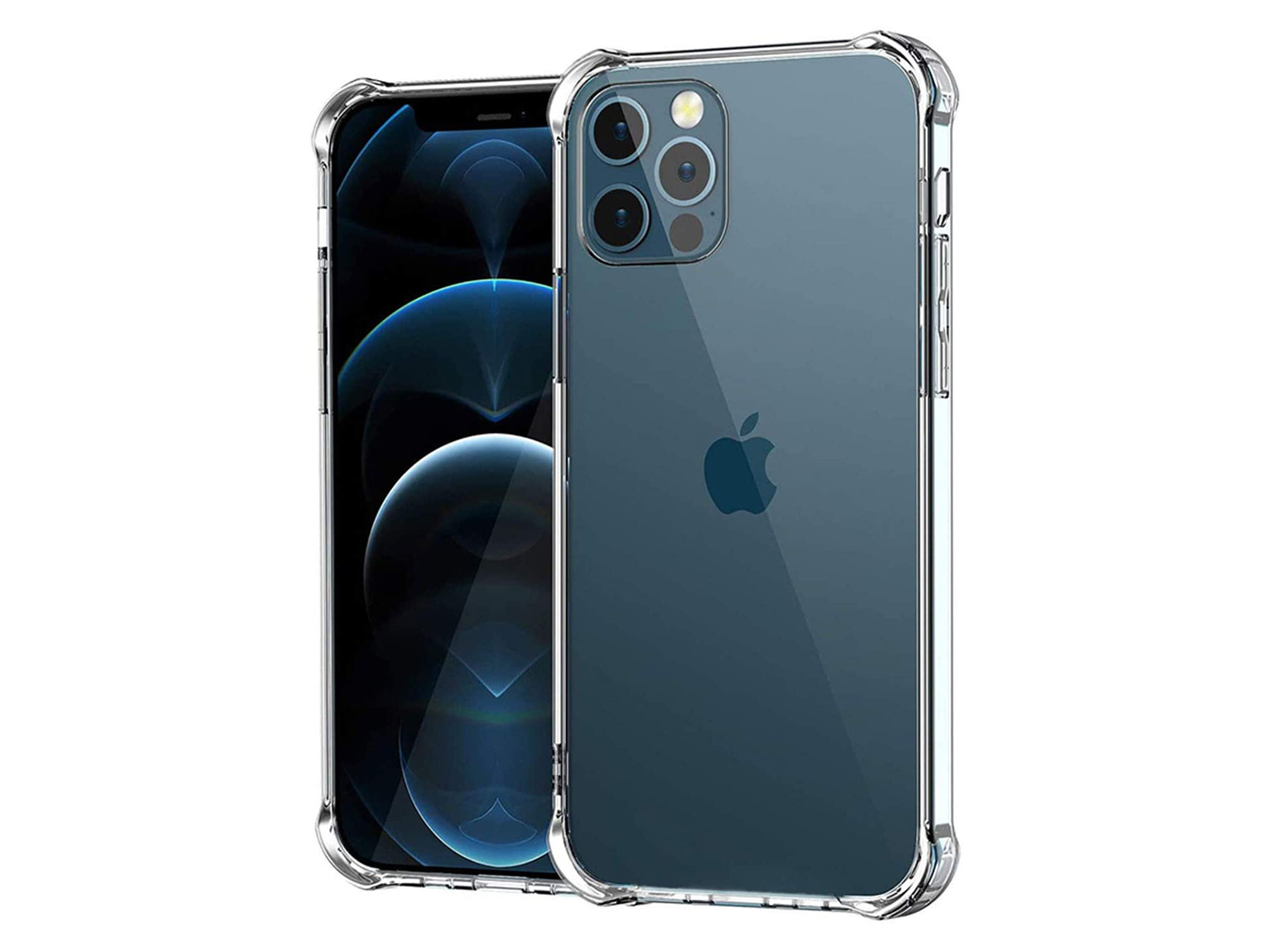 iPhone Apple, Verstärkt, Hülle Transparent ARRIVLY 13 Backcover, Silikon Max, Pro