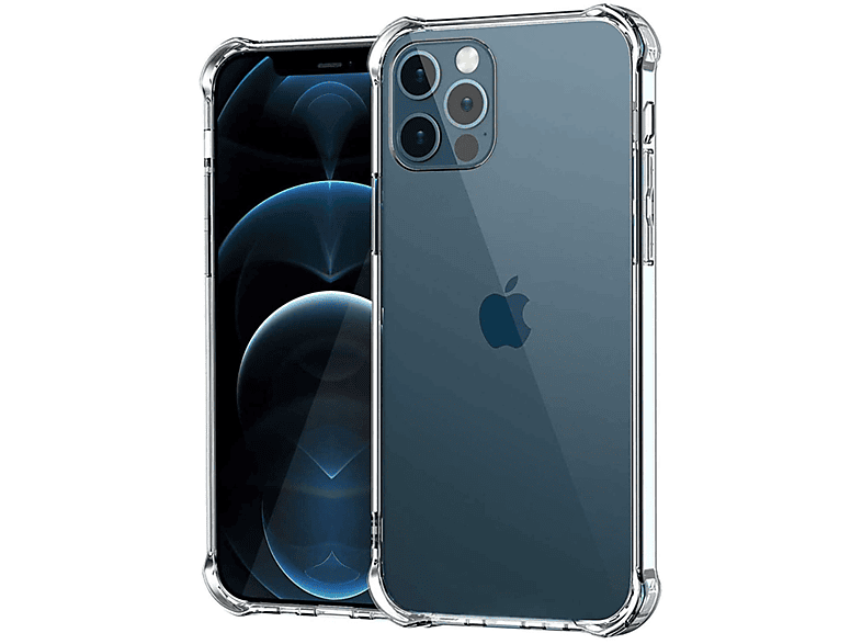 ARRIVLY Silikon Hülle Verstärkt, Pro Backcover, Transparent iPhone 11 Max, Apple
