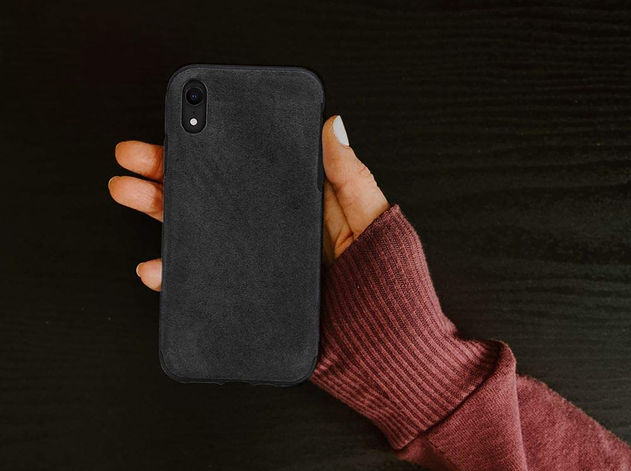 ARRIVLY Backcover, Schwarz Hülle, Xs iPhone Max, Apple, Ultrafiber