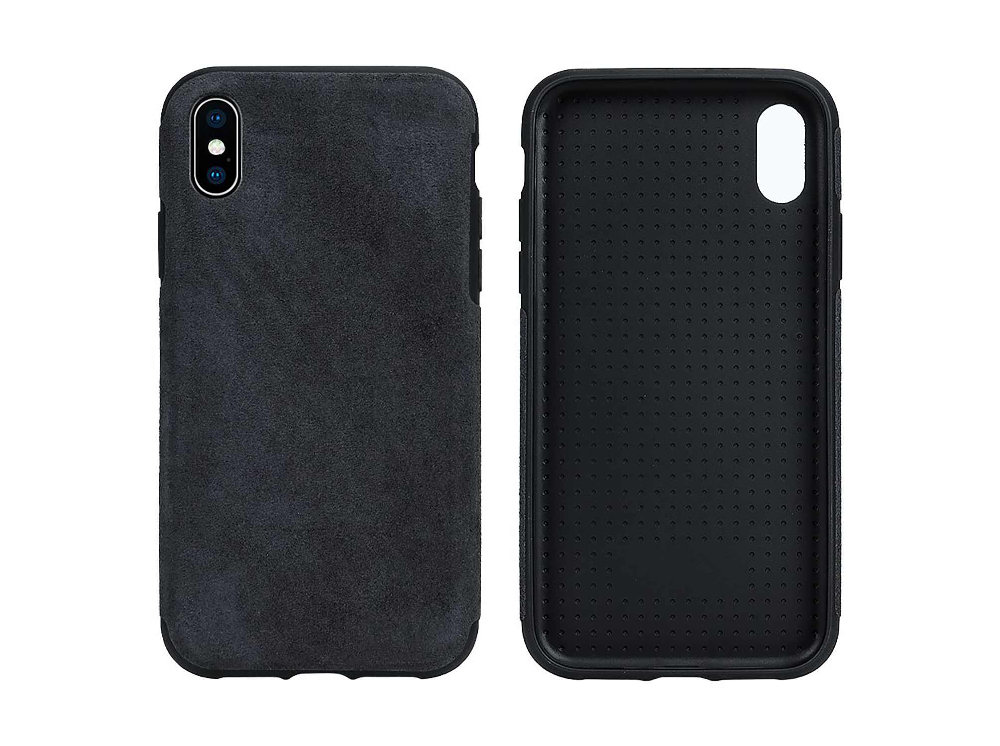 Hülle, Max, Apple, iPhone Ultrafiber Backcover, Schwarz ARRIVLY Xs