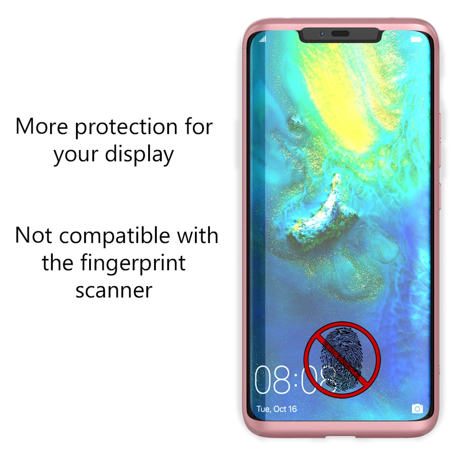 NALIA Huawei, Grad 20 Pro, Hülle, Backcover, 360 Mate Blau