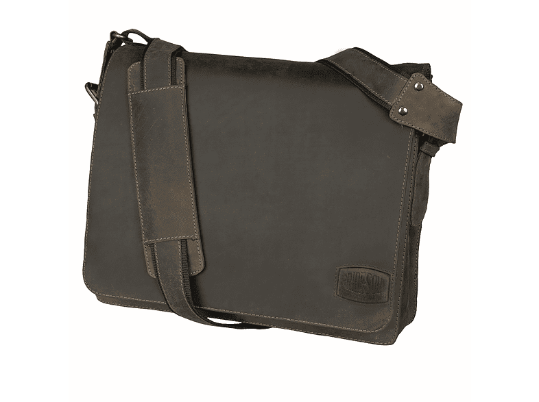 PRIDE & SOUL Leather Shoulder Bag CANDY braun, Unisex, 47137