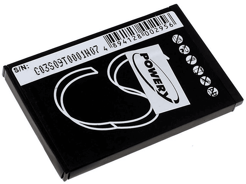 Creative DAA-BA0005 Volt, Akku Li-Ion 3.7 Akku, Typ iPod-MP3-DAB-Game POWERY 780mAh für