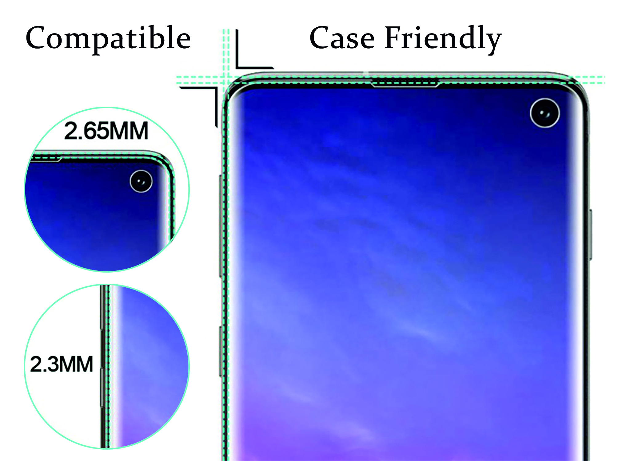 Galaxy ARRIVLY Schutzfolie(für Samsung Pack Panzerfolie S10) 3