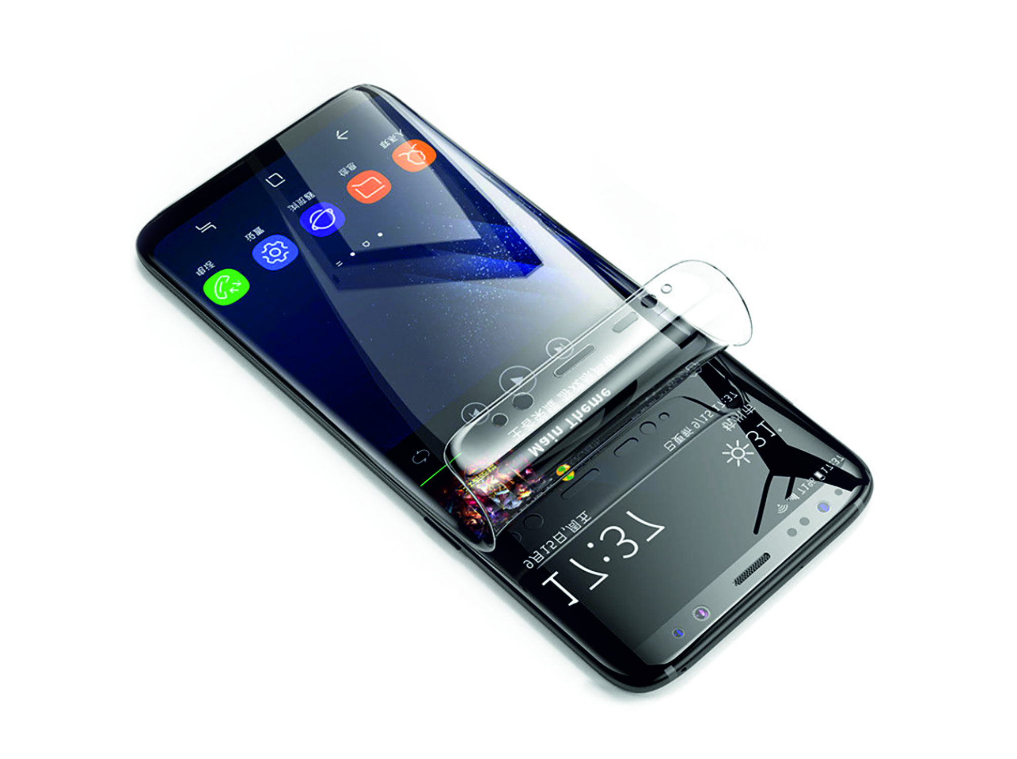 Pack ARRIVLY Samsung 3 S8+) Panzerfolie Galaxy Schutzfolie(für