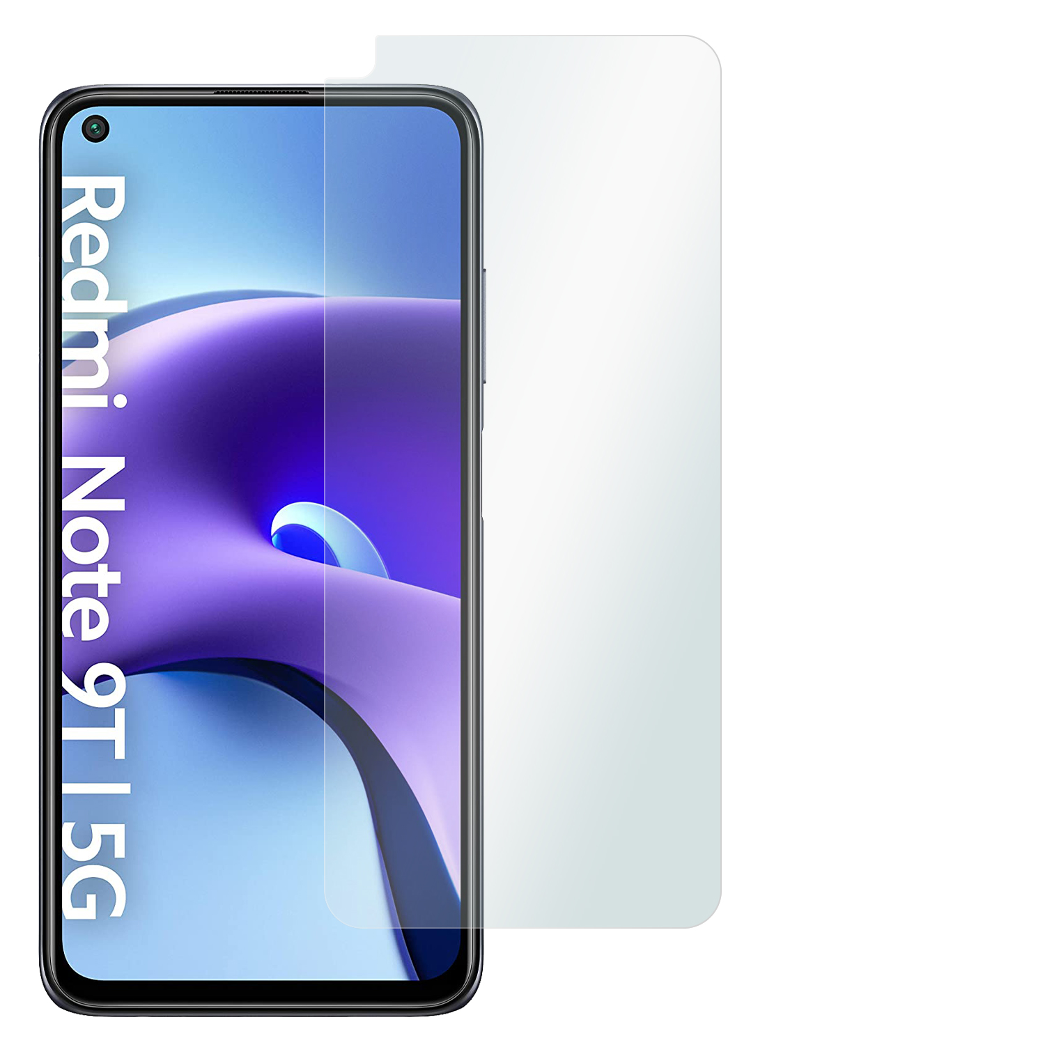Redmi Note (5G)) SLABO Displayschutz(für 4 Displayschutzfolie \