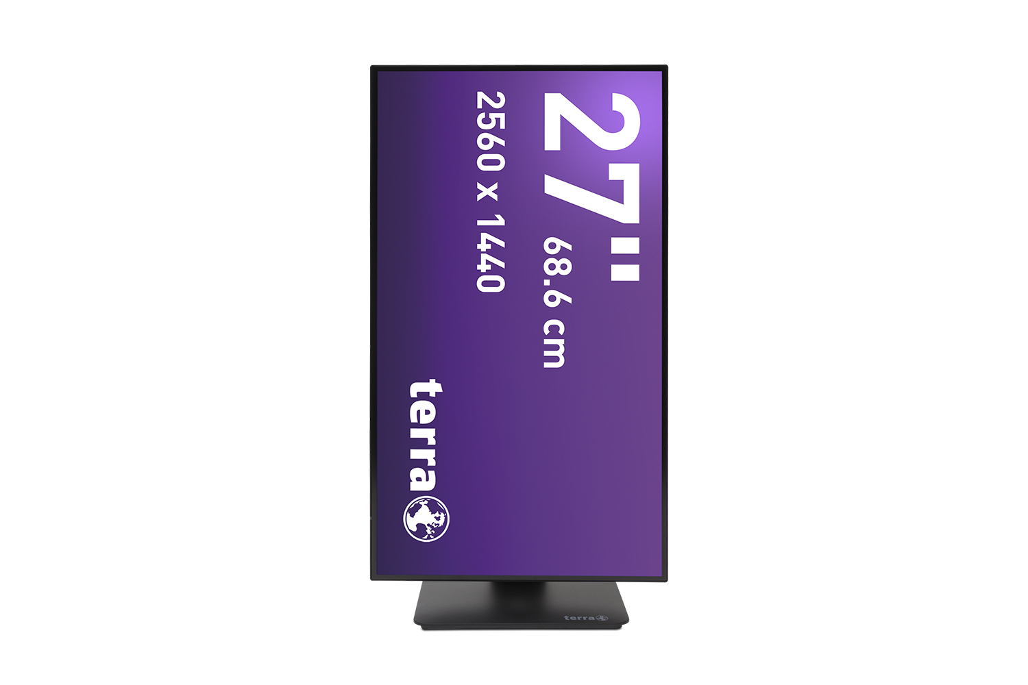 nativ) , WORTMANN LED 27 Monitor WQHD (5 ms 60 2766W 60 Reaktionszeit Hz Terra Hz Zoll , PV