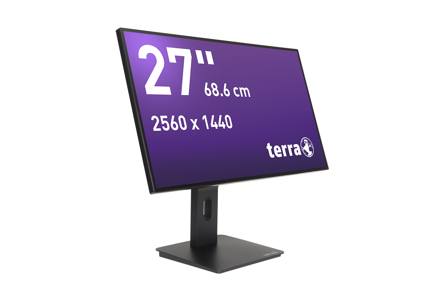 nativ) , WORTMANN LED 27 Monitor WQHD (5 ms 60 2766W 60 Reaktionszeit Hz Terra Hz Zoll , PV