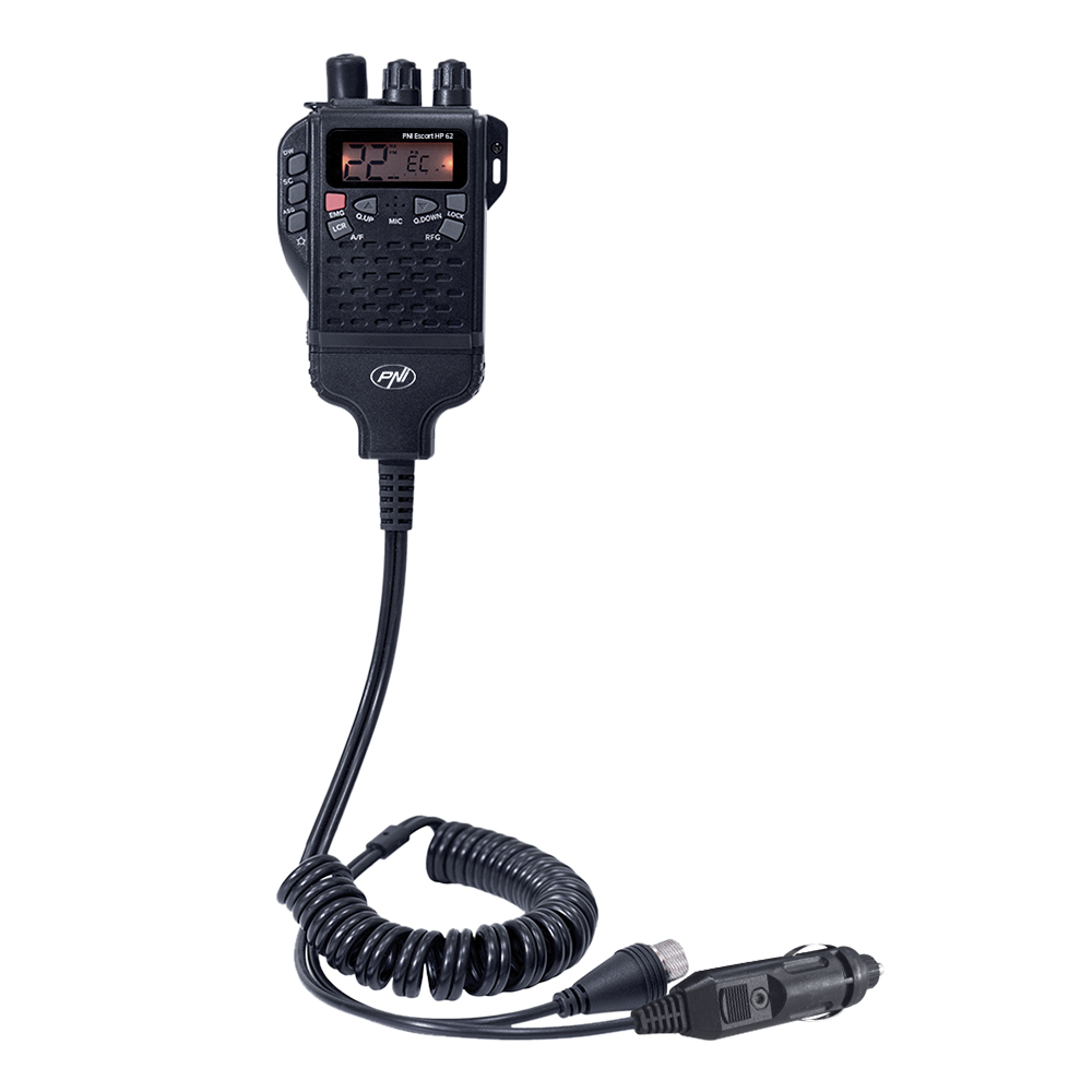 PNI CB-Handfunkgerät Extra Bluetooth, Escort HP FM, Magnet Radio, mit 48 und Black AM, 62