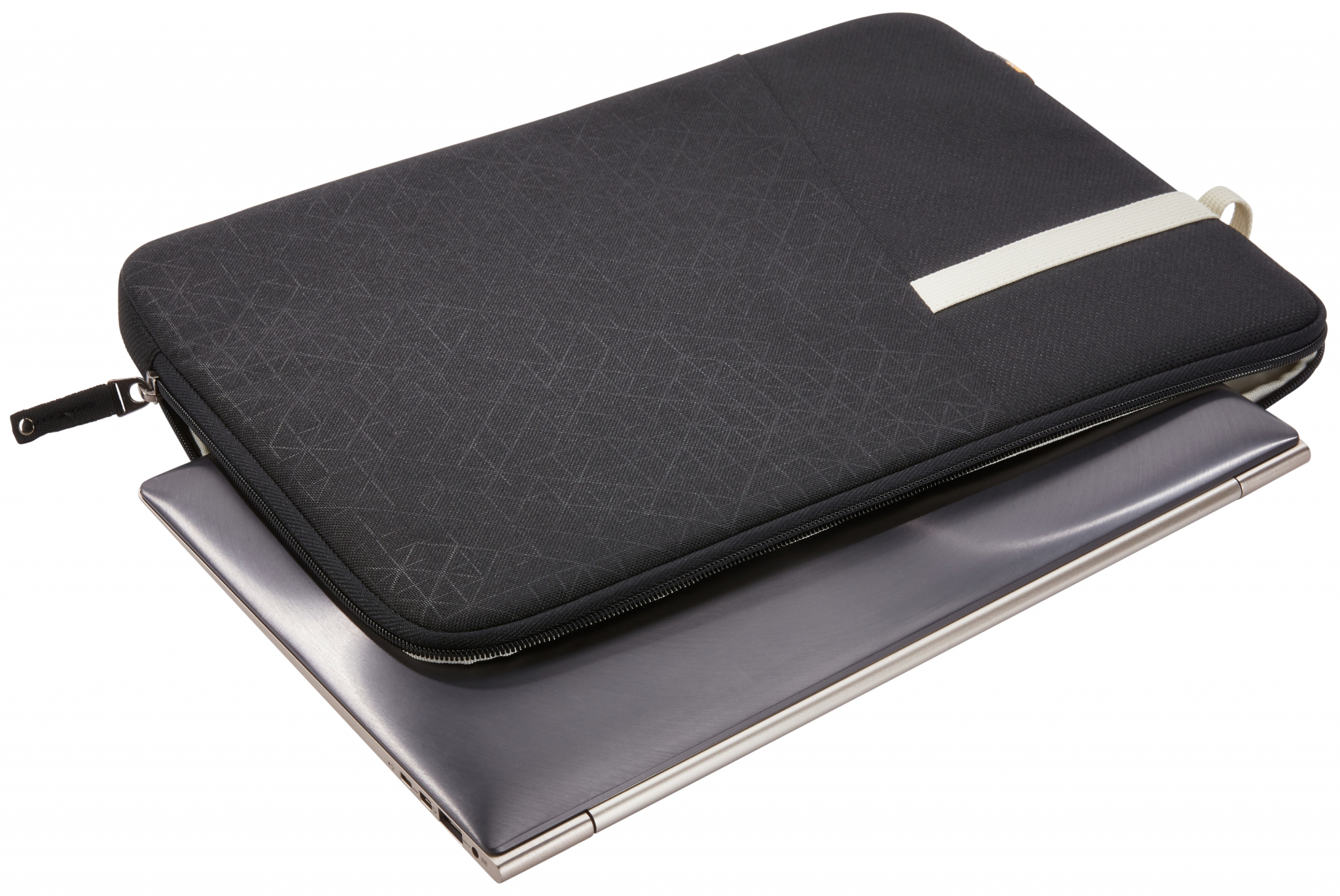Notebooksleeve LOGIC Polyester, Schwarz Ibira für Universal CASE Sleeve