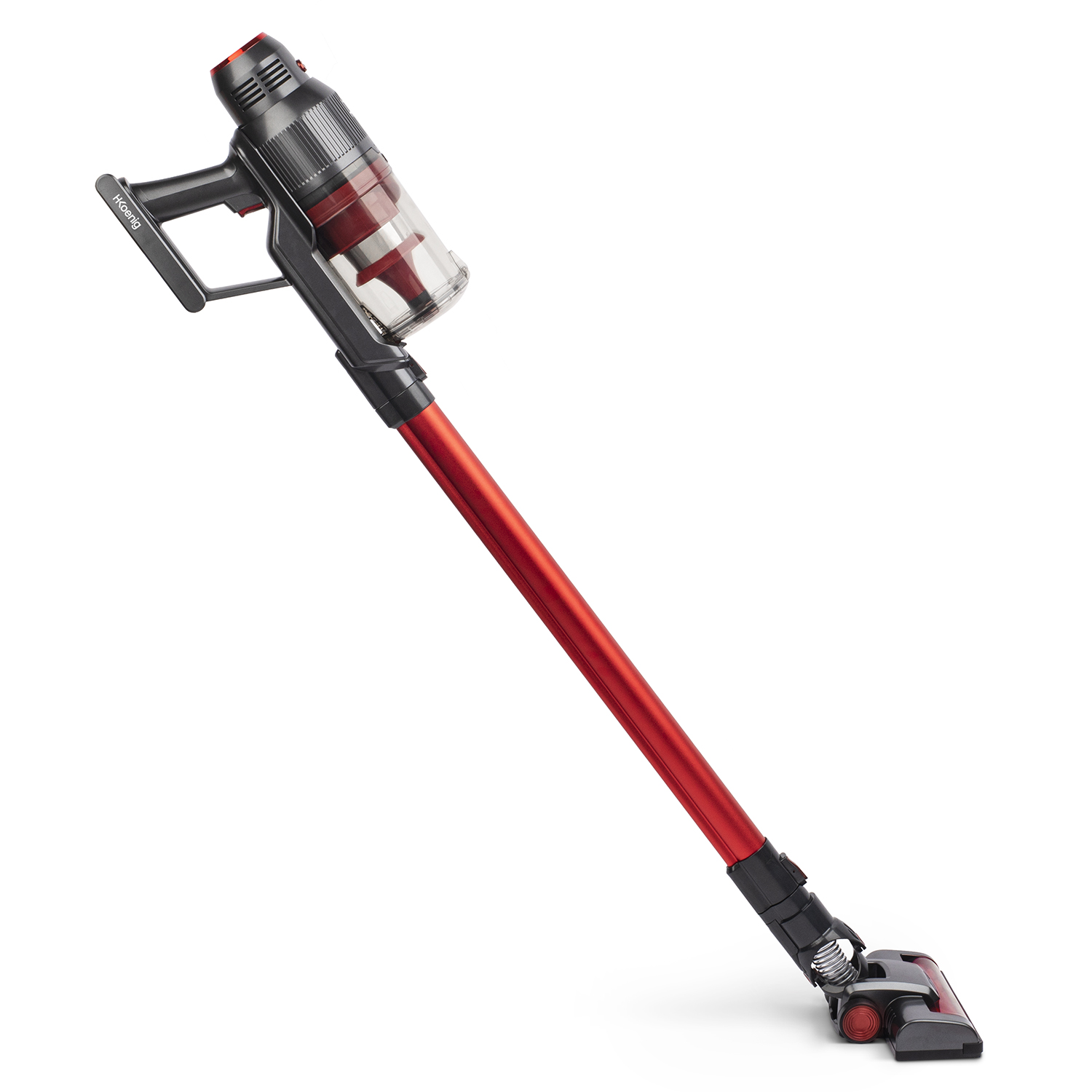 Aspiradora sin cable - UPX18 H.KOENIG, 220 W, Sin bolsa, 40 min, Rojo
