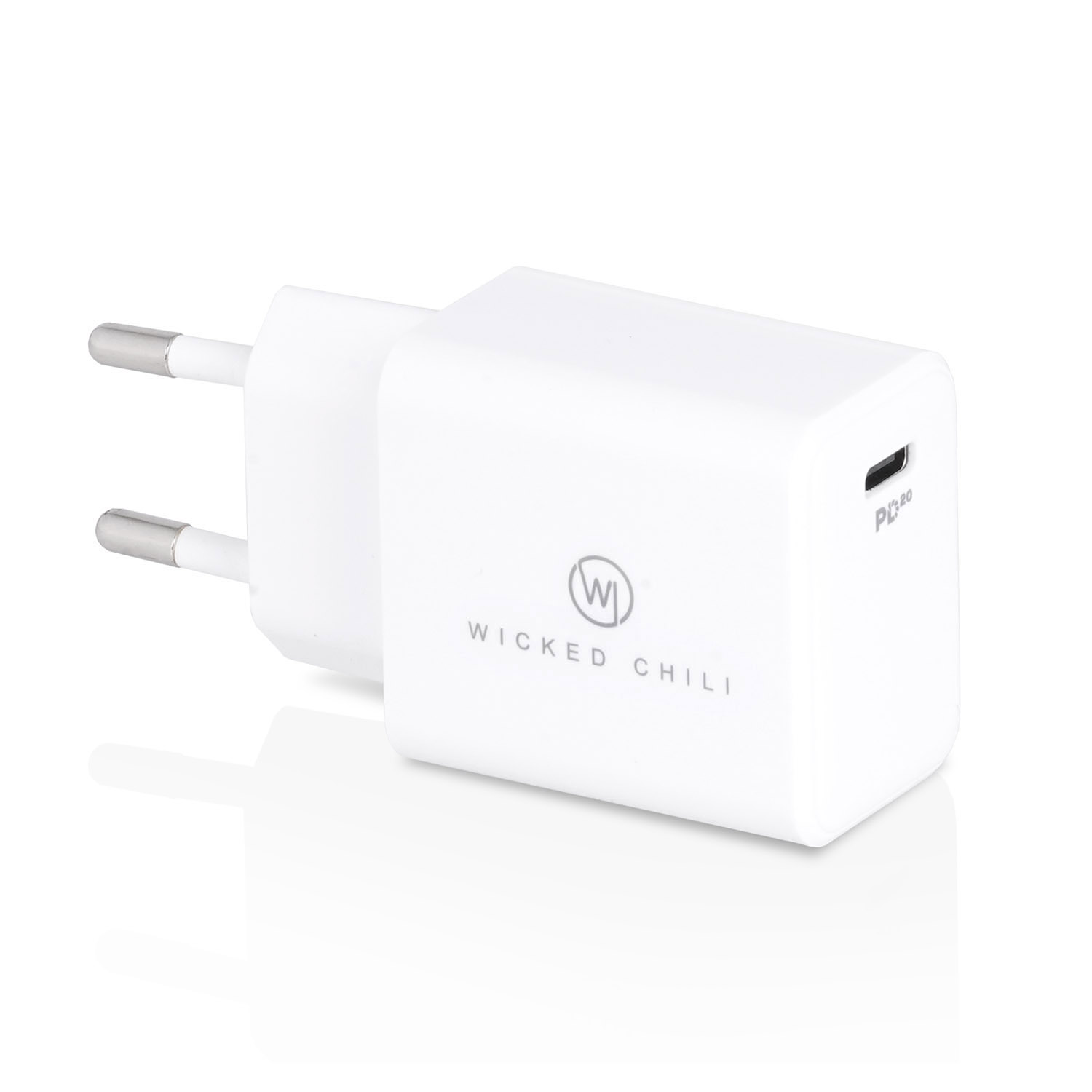 WICKED CHILI 2x 20W Netzteil MagSafe USB USB-C & Schnellladegerät für PD 13, 12 Universal Netzteil 14, iPhone Adapter Charger, C