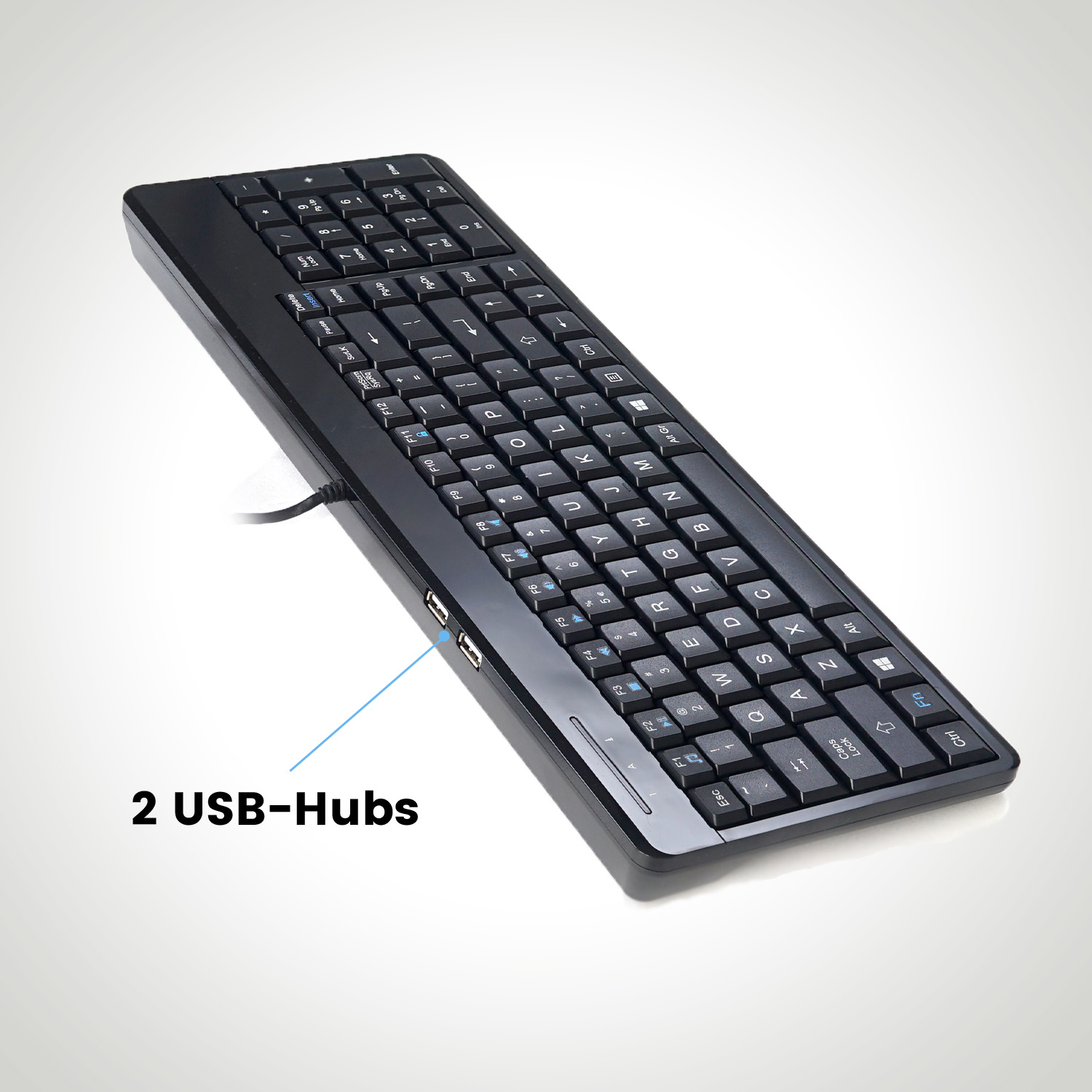 PERIXX Tastatur Kompakte Periboard-220 H,