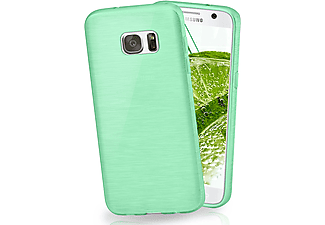 MOEX Brushed Case, Backcover, Samsung, Galaxy S7, Mint-Green