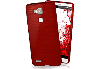 MOEX Brushed Case, Backcover, Huawei, Ascend Mate 7, Crimson-Red
