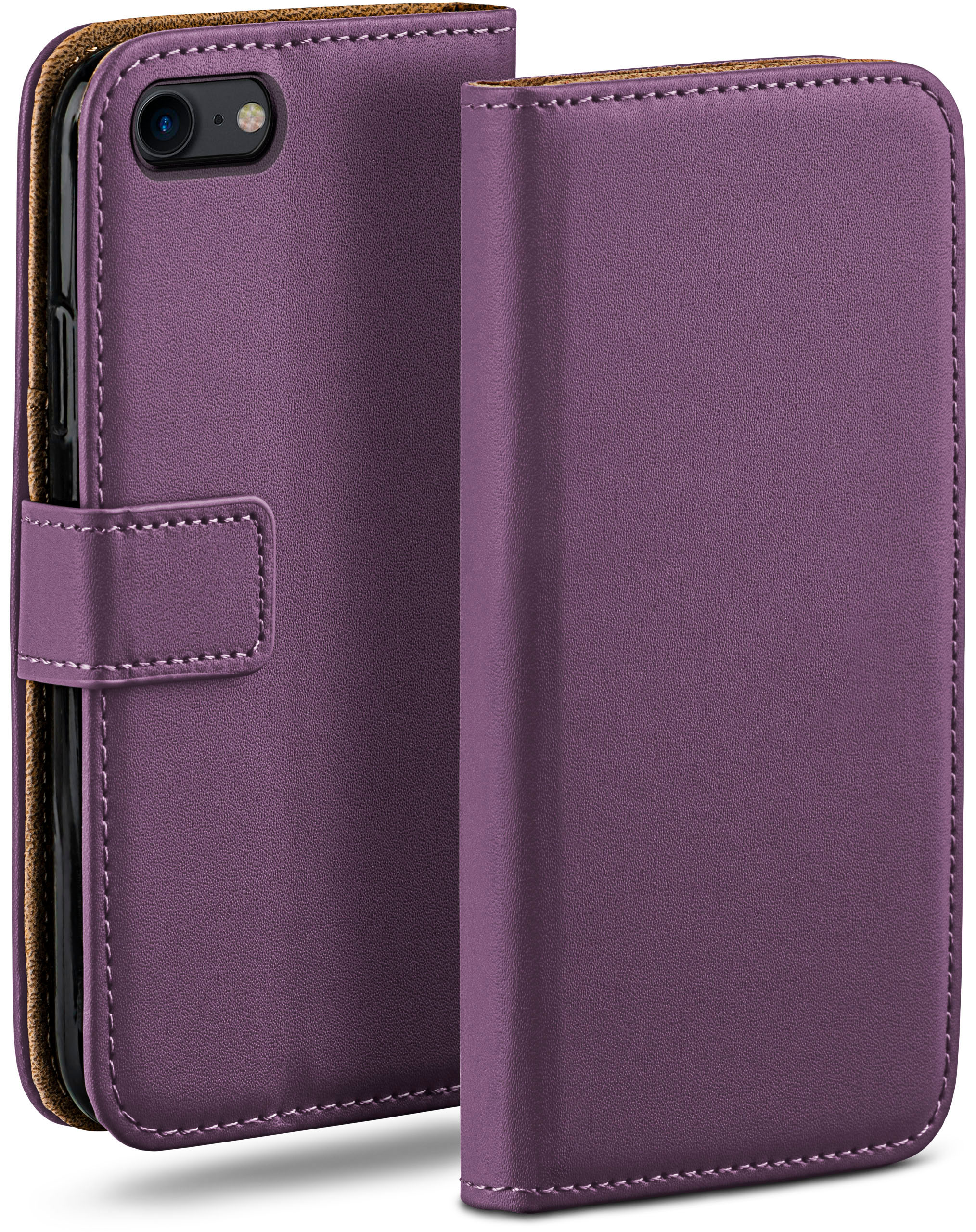 Apple, Book (2020), SE Case, Indigo-Violet Bookcover, iPhone MOEX