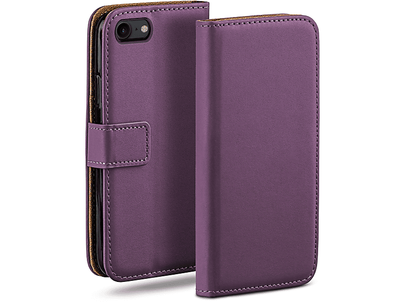 Apple, Book (2020), SE Case, Indigo-Violet Bookcover, iPhone MOEX