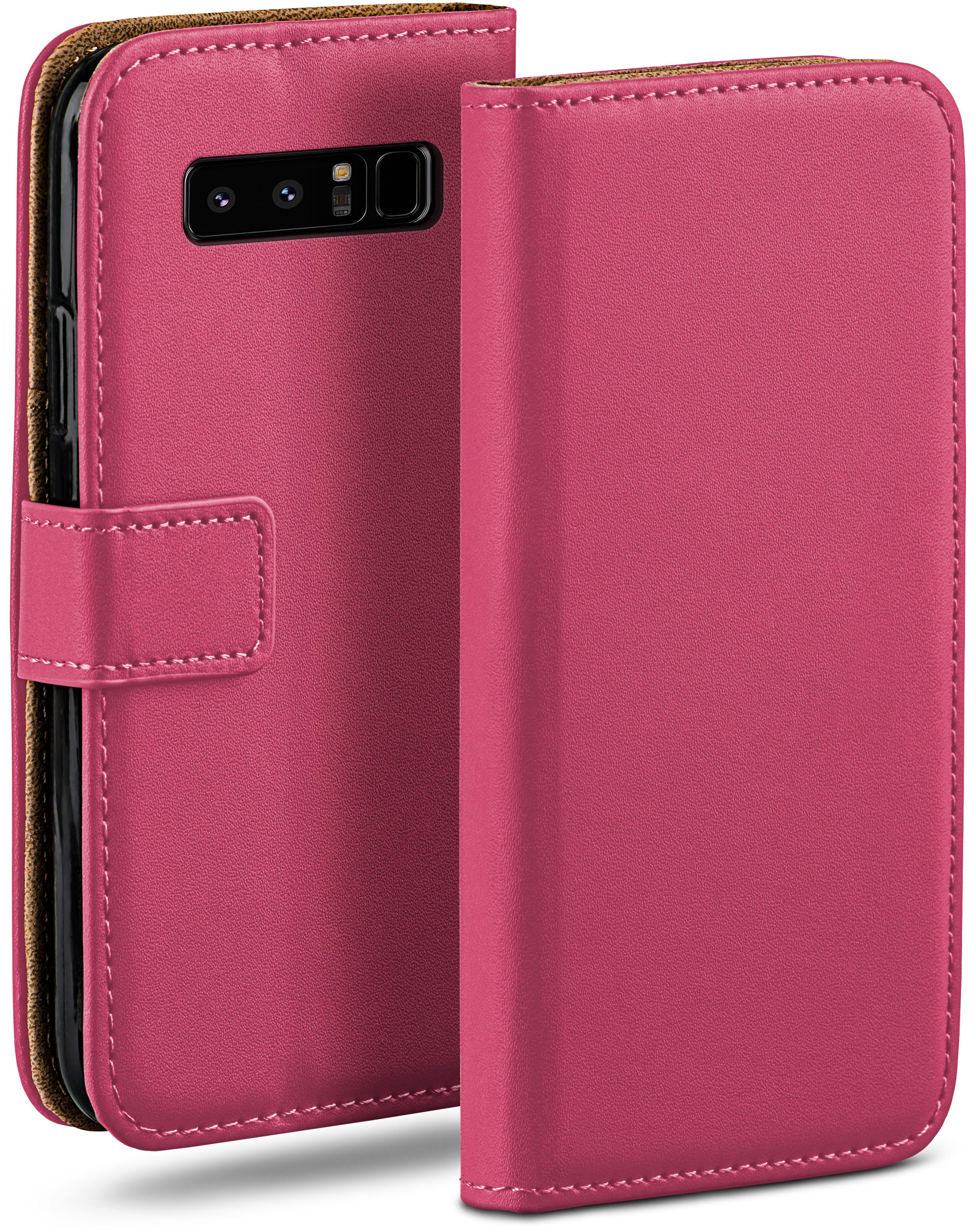 Samsung, Book Case, Note Bookcover, Berry-Fuchsia Galaxy MOEX 8,