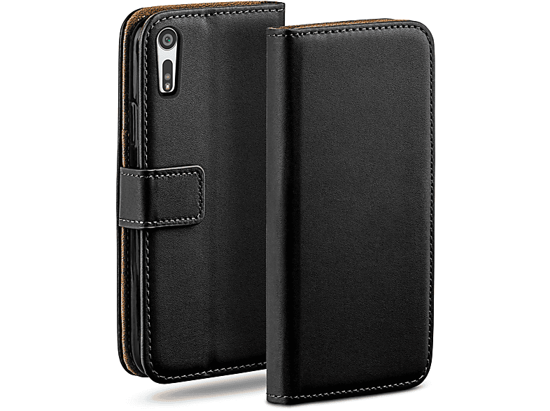 MOEX Book XZ, Xperia Deep-Black Bookcover, Sony, Case