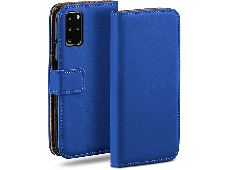 MOEX Book Case, Samsung, / 5G, Plus Galaxy S20 Royal-Blue Bookcover