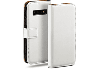 MOEX Book Case, Bookcover, Samsung, Galaxy S10 Plus, Pearl-White