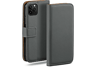 MOEX Book Case, Bookcover, Apple, iPhone 11 Pro, Anthracite-Gray